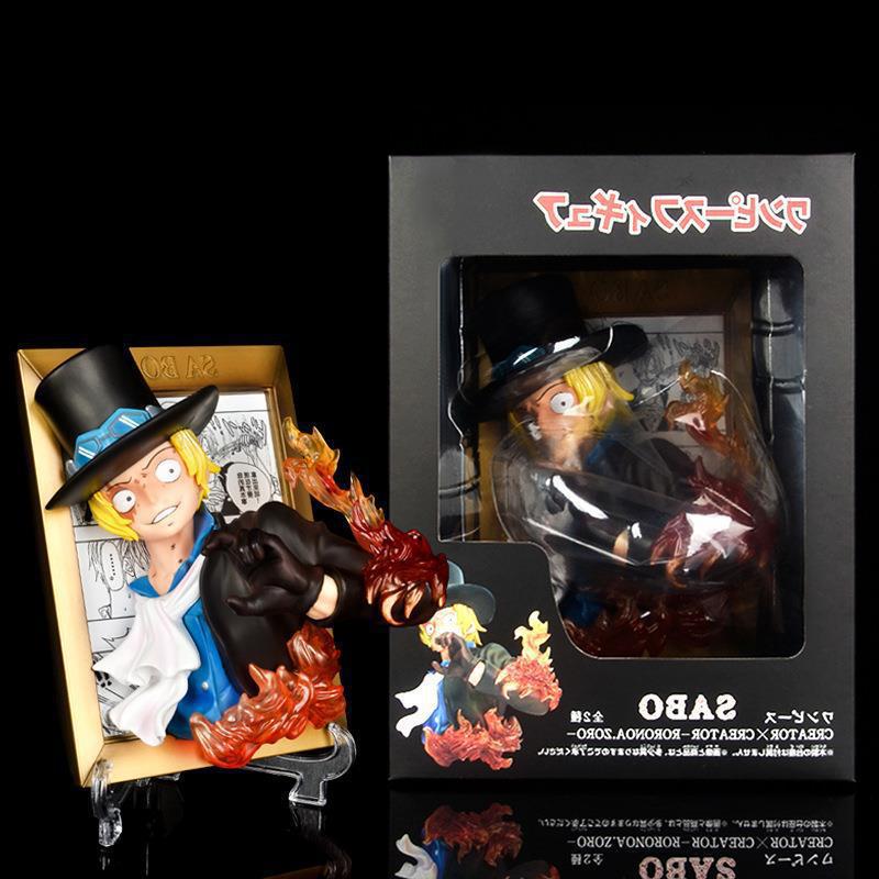 One Piece Sabo Ace Luffy Three Brothers Photo Frame High Quality Ornament