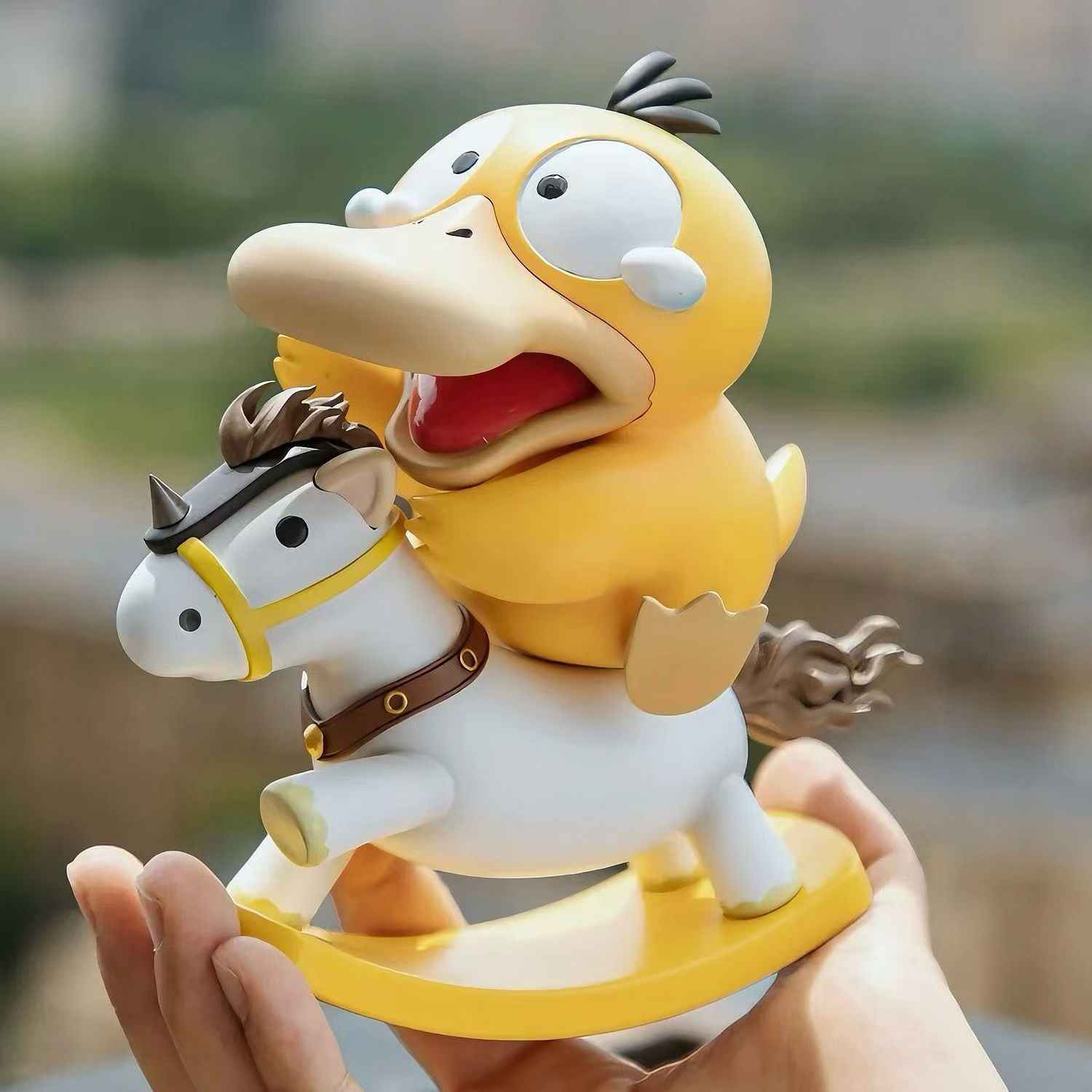 Pokémon Psyduck Rocking Horse Collectible Figure
