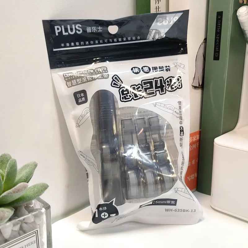 PLUS Transparent Correction Tape Limited Edition Set