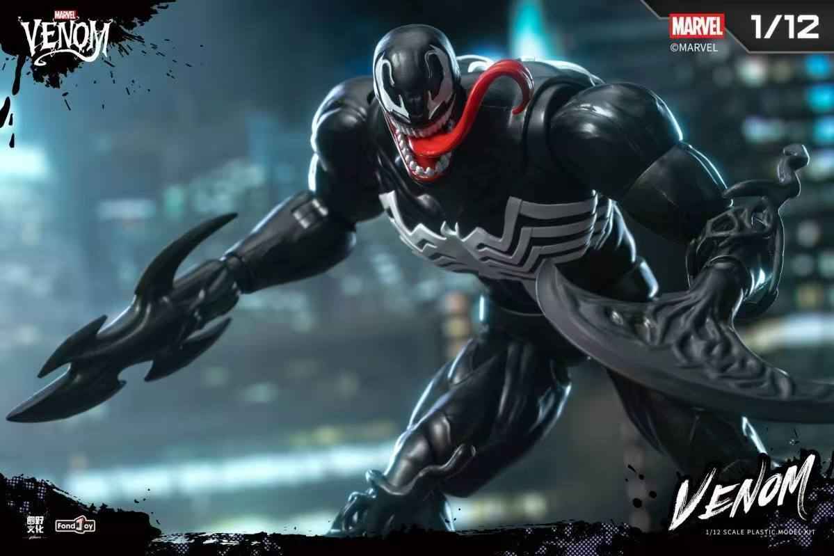 FondJoy Venom Marvel Action Figure Model Kit - Articulated Collectible Toy for Boys