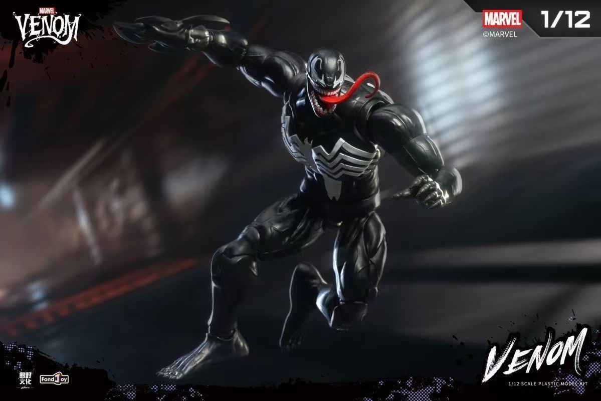 FondJoy Venom Marvel Action Figure Model Kit - Articulated Collectible Toy for Boys