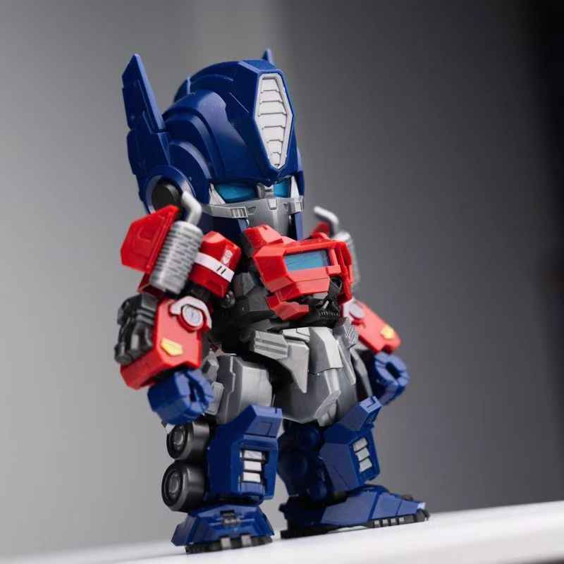 MO Series Transformers Q-Version Optimus Prime Assembly Toy Model Robot