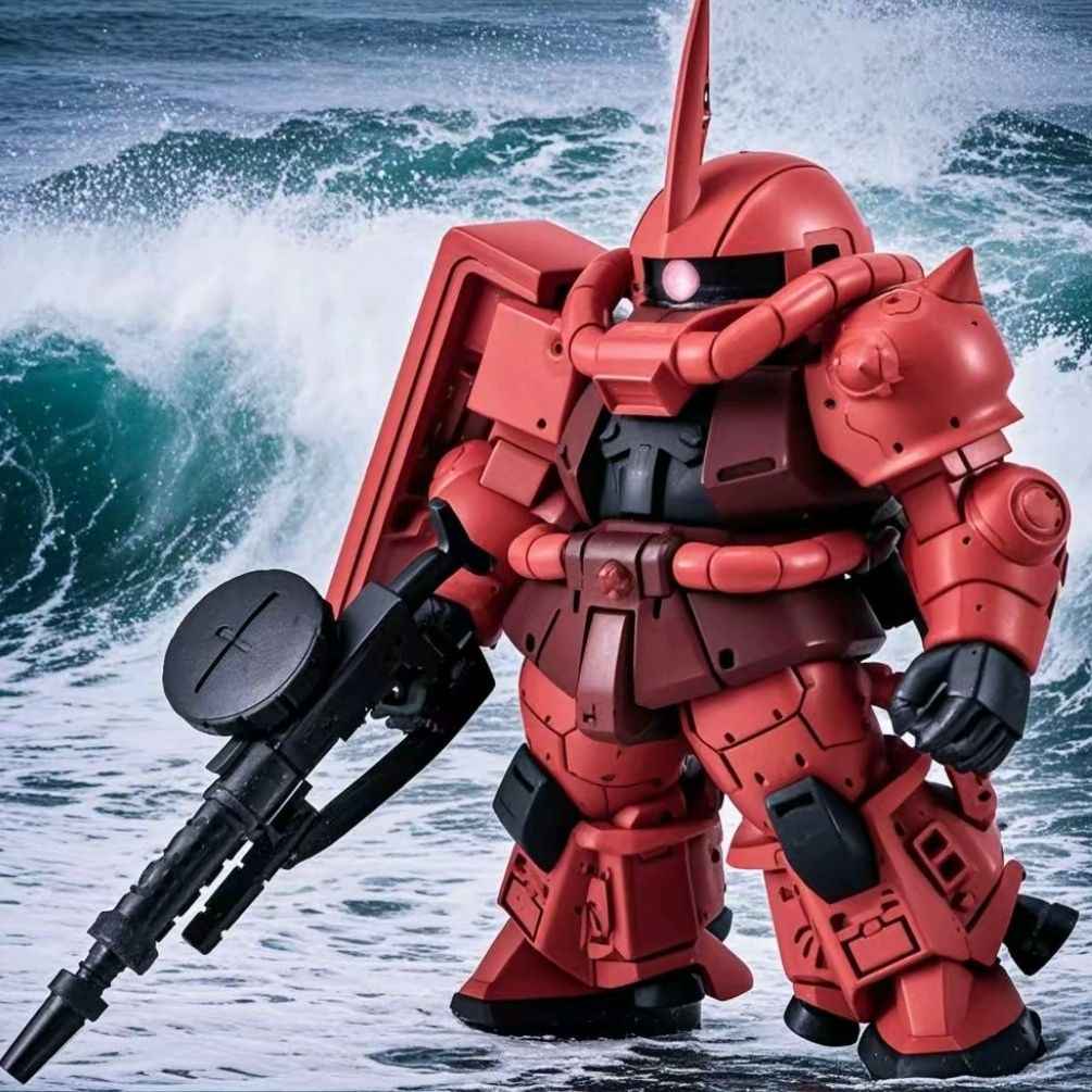 Asai Mecha Mass Production Robot Net Red Gundam Limited Edition Model Kit Gift Anime model toy japanese anime mech toys