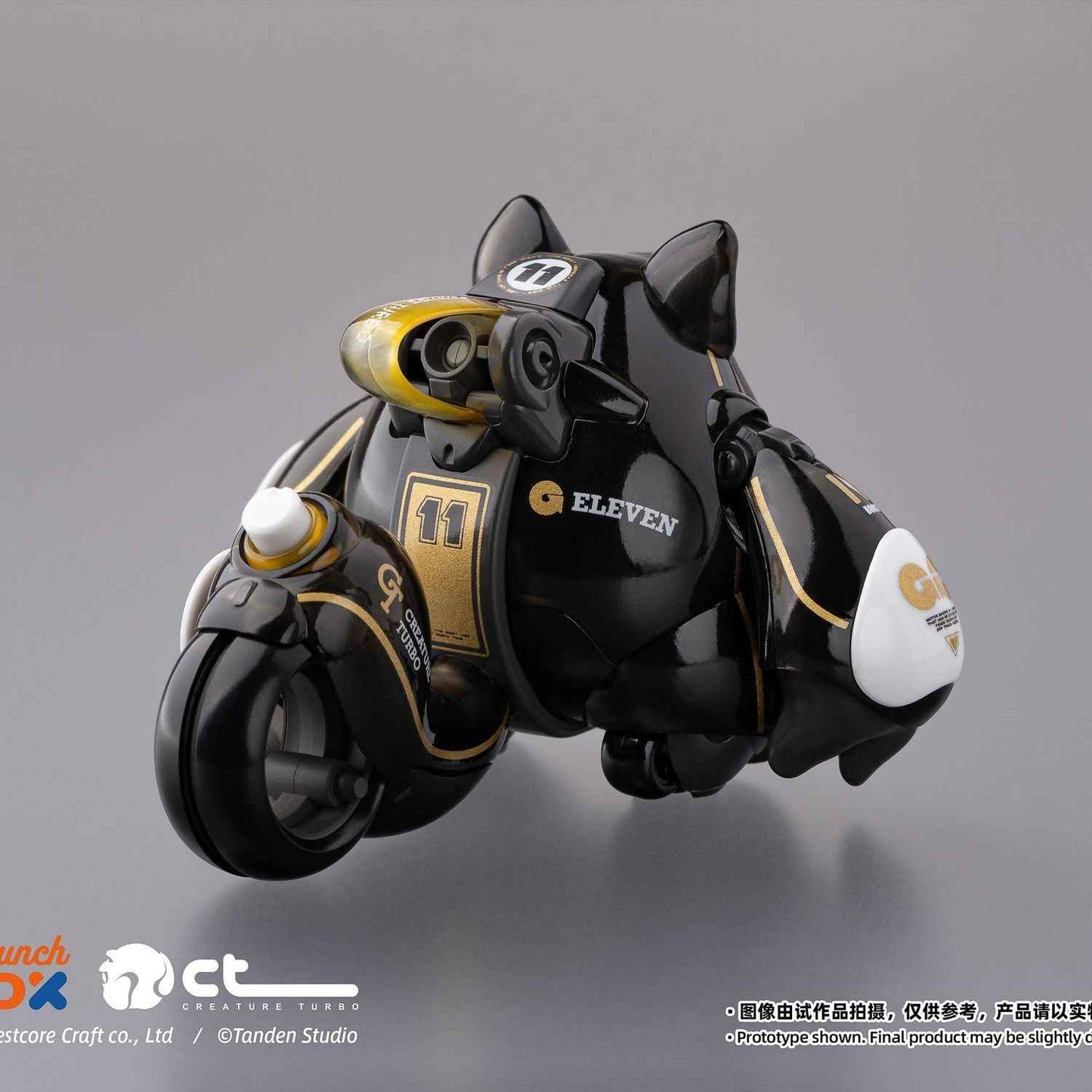 Honest Craft LunchBox Series 1 - Bear Balls (Black, Sapphire Blue, Pomegranate Red) Authentic Assembly Model Kit