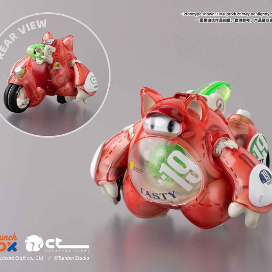 Honest Craft LunchBox Series 1 - Bear Balls (Black, Sapphire Blue, Pomegranate Red) Authentic Assembly Model Kit