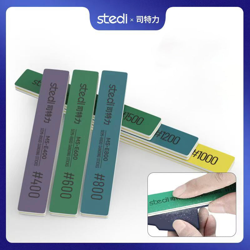 Semi-steel sanding plates