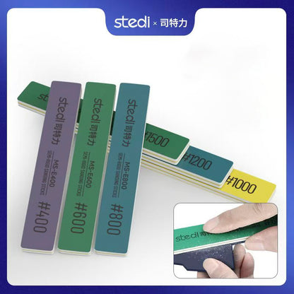 Semi-steel sanding plates