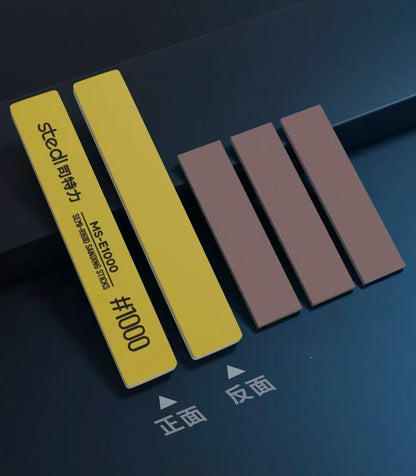 Semi-steel sanding plates