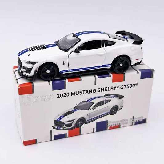 1:64 Scale Ford Mustang Shelby GT500 Diecast Car Model Collectible