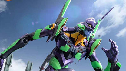 Bloks EVA Unit-01 - Fluorescent, Super-Articulated, w/ Weapons & 6 Swappable Hands