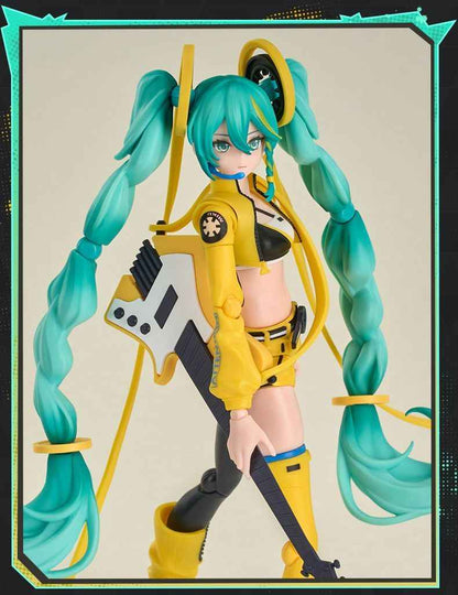 Bloks Hatsune Miku 'Leap of Sound' Articulated Building Kit - Pre-Assembled, Swappable Parts, 17cm