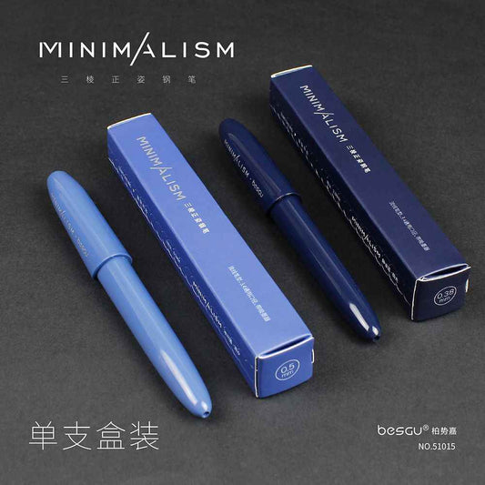 The Minimalism Pen - Ink Cartridge Fountain Pen for Smooth Writing!