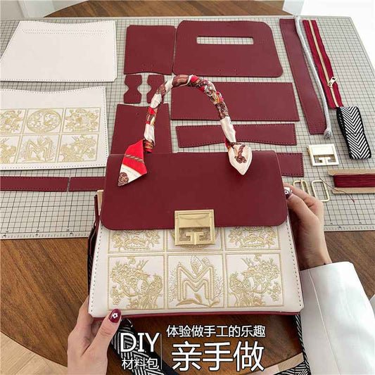 DIY Chinese Style Embroidered Bag Kit