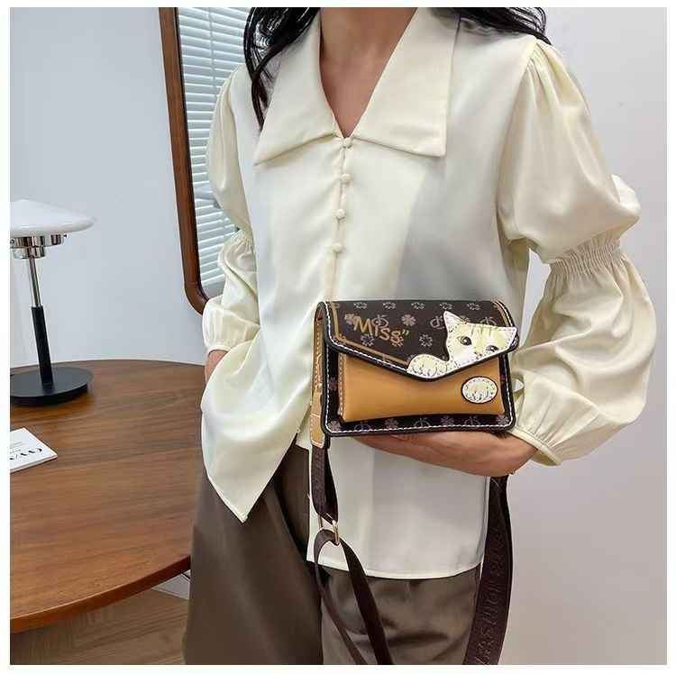 DIY Kitten Square Bag Kit - Handmade Cat