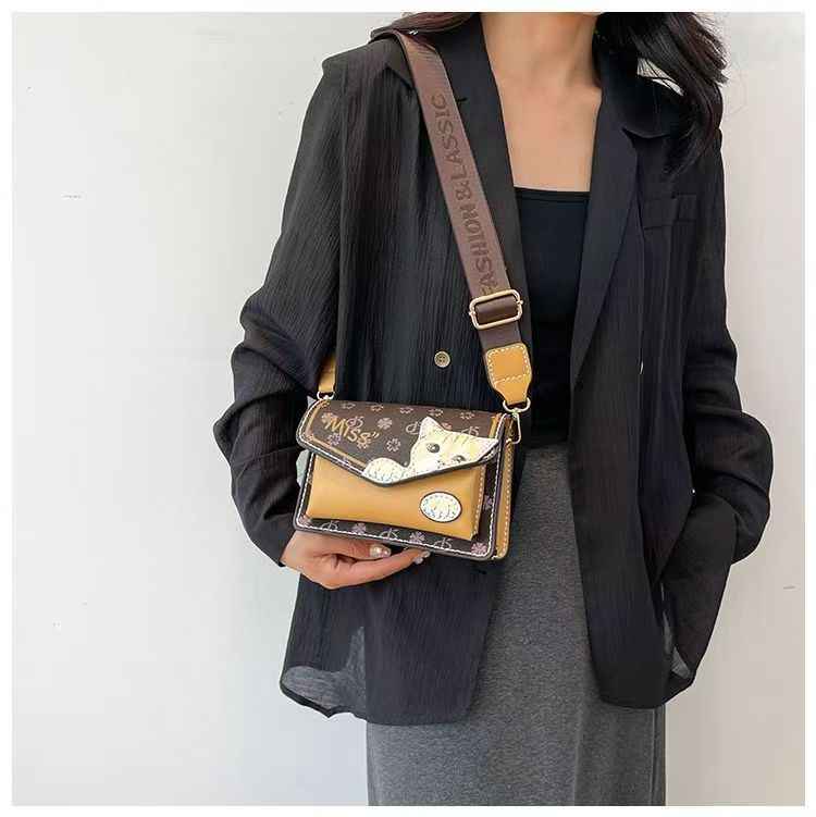 DIY Kitten Square Bag Kit - Handmade Cat