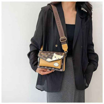 DIY Kitten Square Bag Kit - Handmade Cat