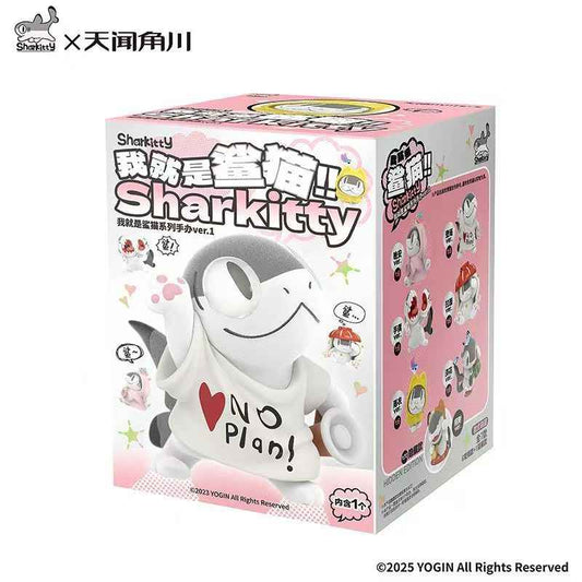 Tianwen Juechuan Shark Cat Series - Premium Flocked Blind Box