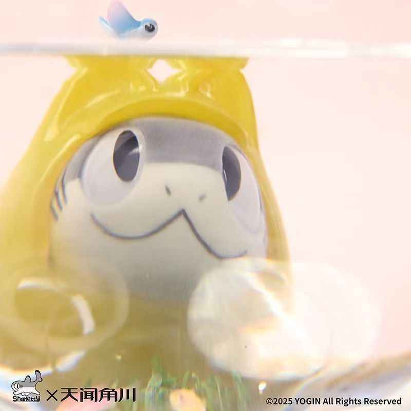 Tianwen Juechuan Shark Cat Series - Premium Flocked Blind Box