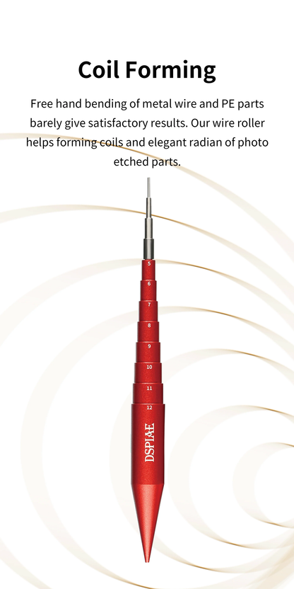 DSPIAE AT-CR Coiler - Copper Wire & Etched Sheet Coiling Tool! - ToyWith