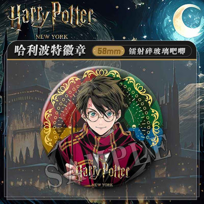 Harry Potter x Fan Art Pin – Tin Laser Badge Gift!