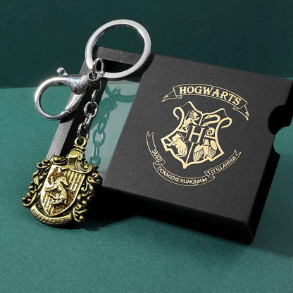 Harry Potter Hogwarts Crest Keychain Pin Set – House Pride!