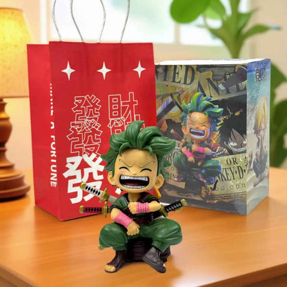 One Piece Zoro & Luffy Figurine Set - Premium Gift for Him!