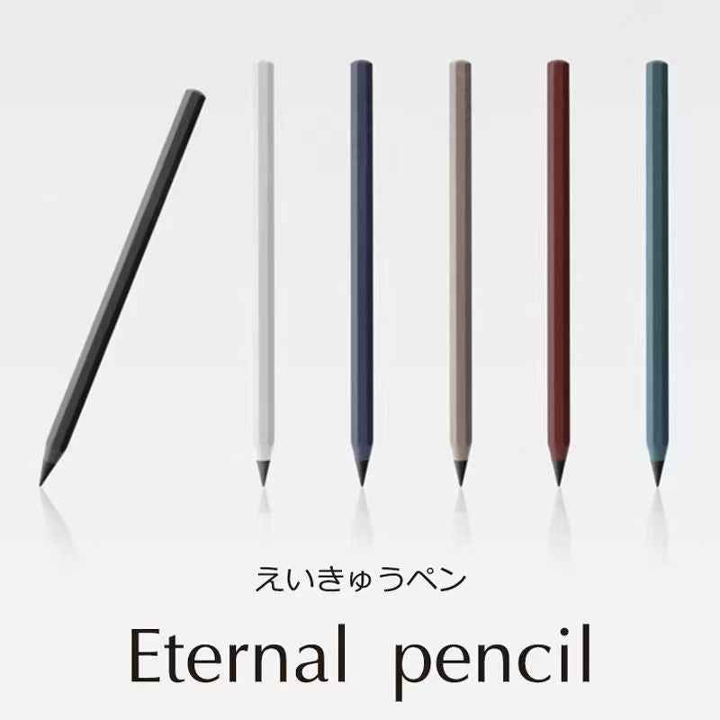 Metacil Metal HB Pencil | Unsharpenable, 16km Write, Graphite Alloy Core