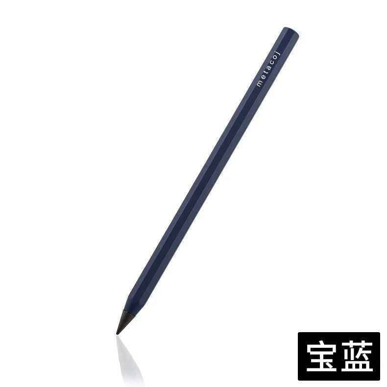 Metacil Metal HB Pencil | Unsharpenable, 16km Write, Graphite Alloy Core