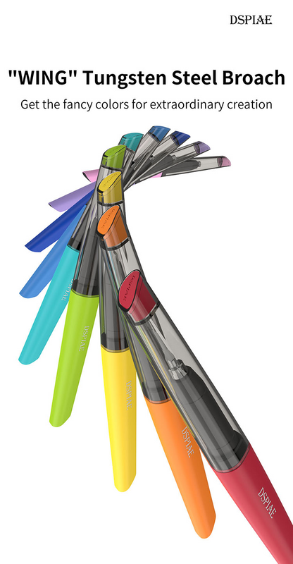 DSPIAE PT-TH PRO “WING” Tungsten Steel Push Broach