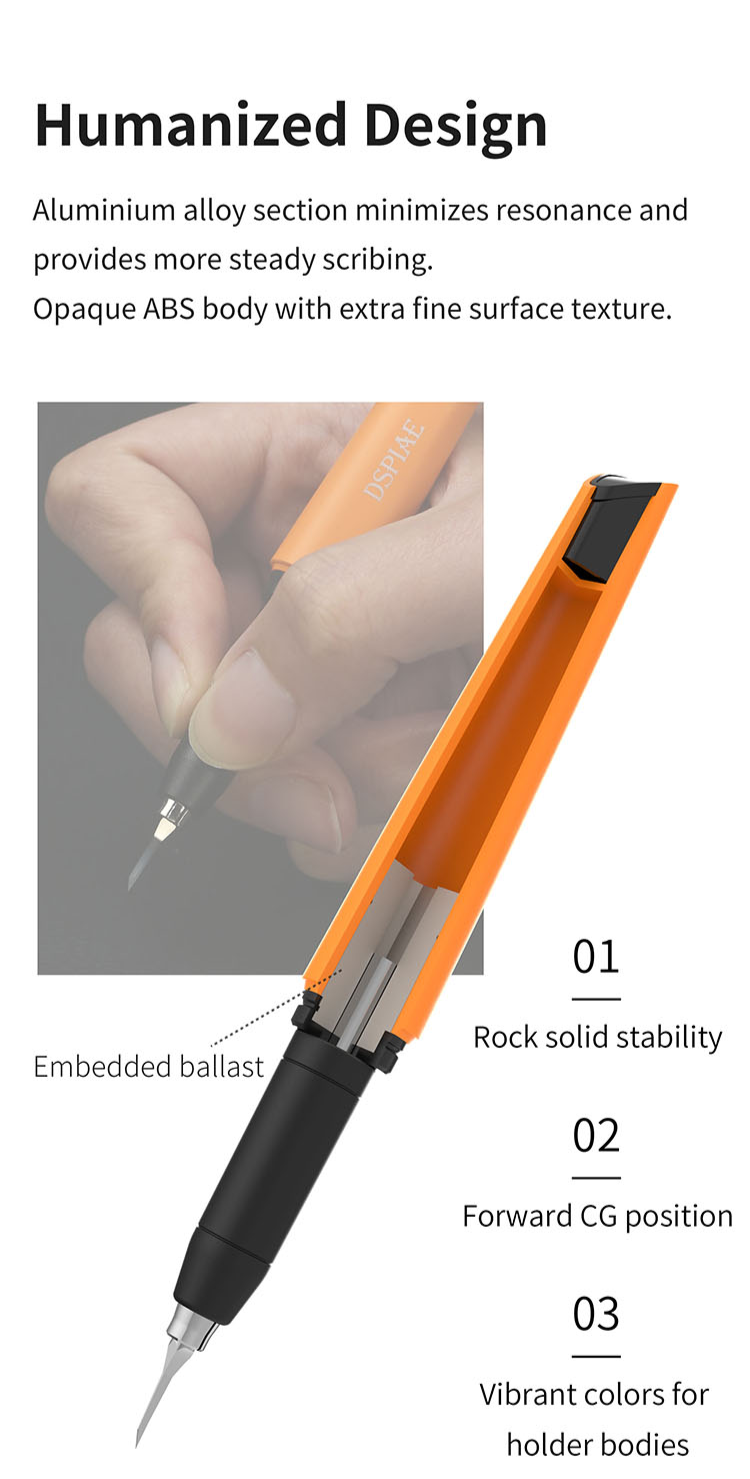 DSPIAE PT-TH PRO “WING” Tungsten Steel Push Broach