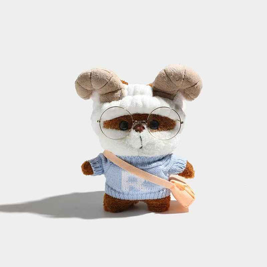 2025 Cute Plush Deer Bag - Adorable Kawaii Cartoon Crossbody Purse