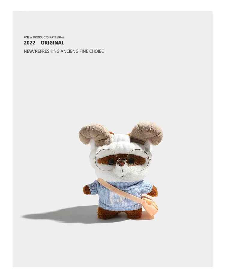 2025 Cute Plush Deer Bag - Adorable Kawaii Cartoon Crossbody Purse