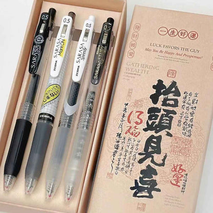 Zebra JJ15 Pen Set - Smooth 0.5mm Pens Perfect for Studying & Exams