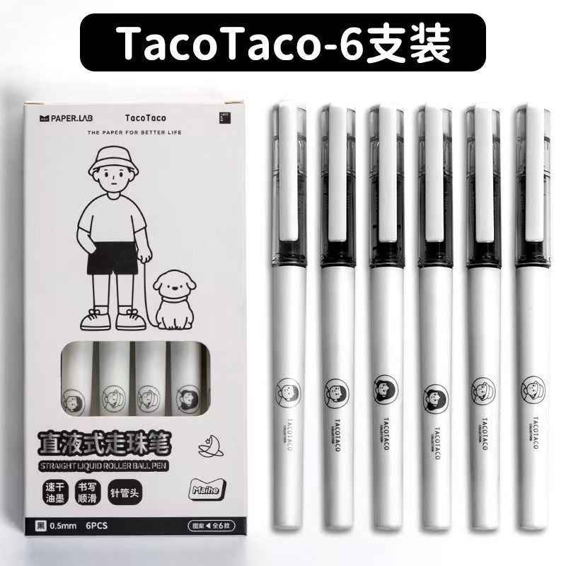 TacoTaco Quick-Dry Liquid Pen for Effortless Writing – Perfect for Students!