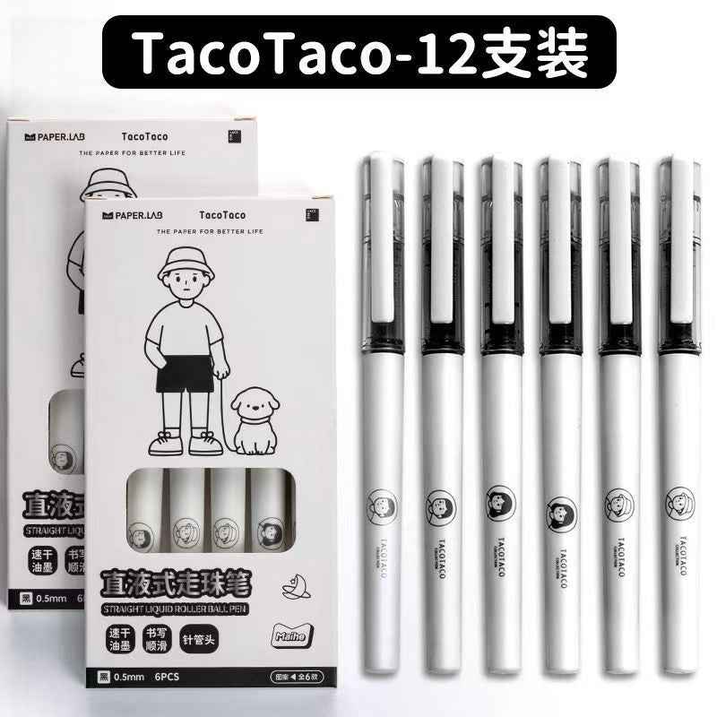 TacoTaco Quick-Dry Liquid Pen for Effortless Writing – Perfect for Students!