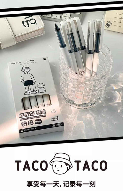 TacoTaco Quick-Dry Liquid Pen for Effortless Writing – Perfect for Students!