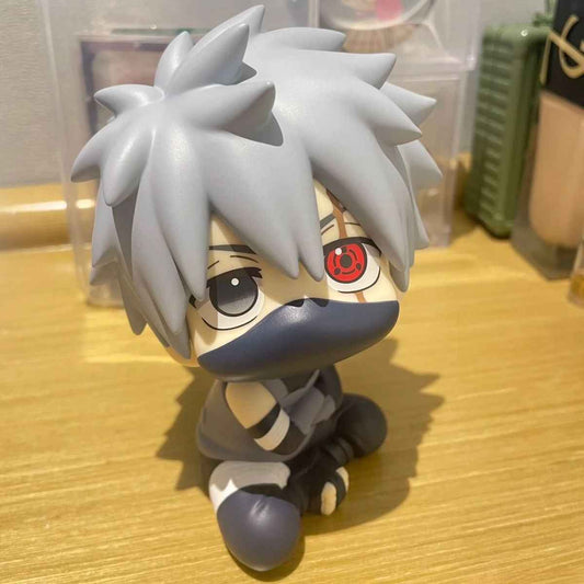 Cute Kakashi Figurine - Hand-Painted Anbu Kakashi Collectible from Naruto Shippuden | Perfect Birthday Gift