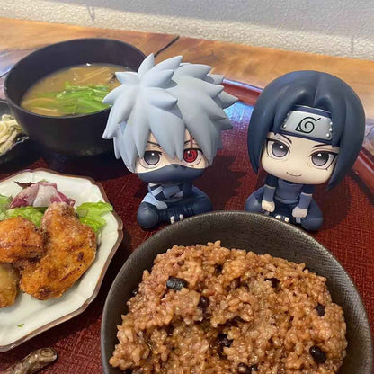 Cute Kakashi Figurine - Hand-Painted Anbu Kakashi Collectible from Naruto Shippuden | Perfect Birthday Gift