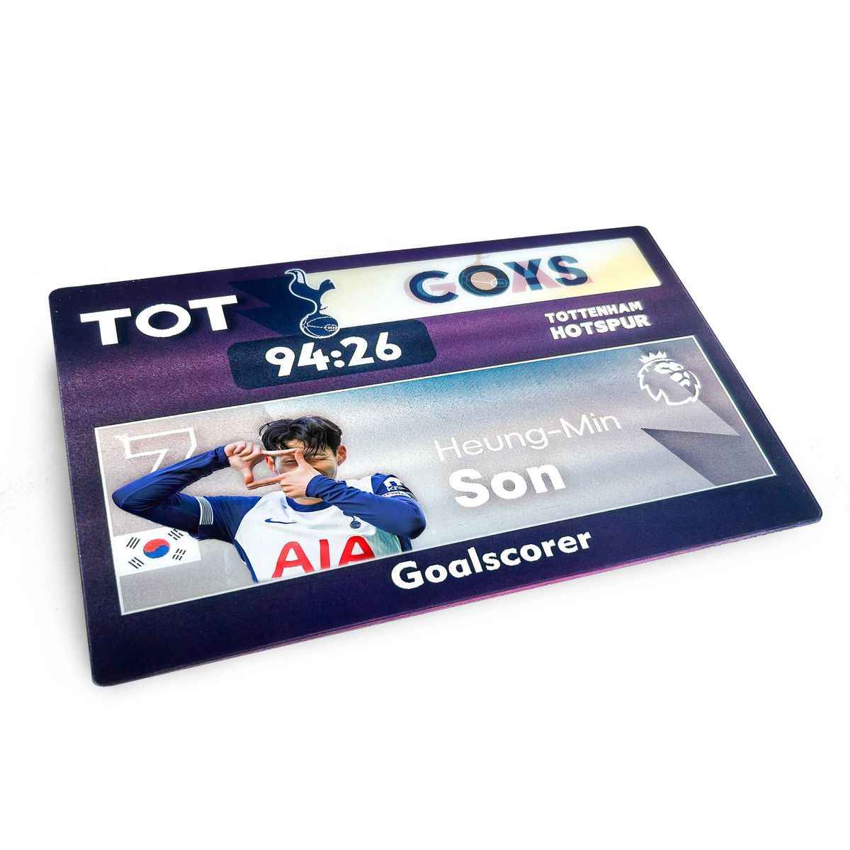 Premier League Soccer Cards – Dynamic Flash Star Player Goal Animations