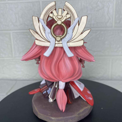 Q Ver. Yae Miko Figure - Genshin Impact PVC Collectible