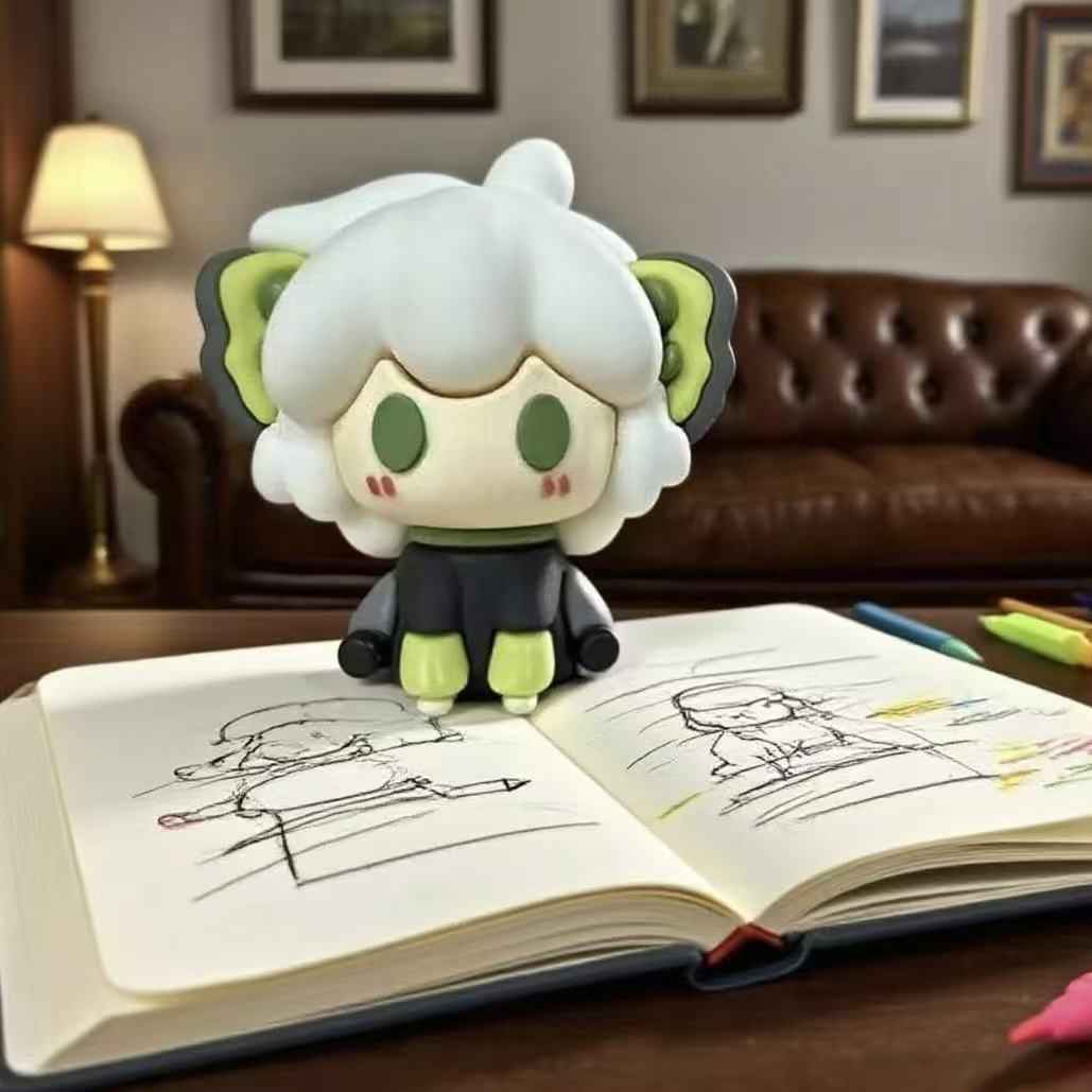 Q Ver. Luo Xiaohei Figurine - Rojiu the Movie 2 Collectible for Fans