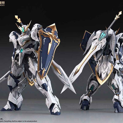 SNAA Knight Tristan Mecha Build Kit – Round Table Sci-Fi Construction Set