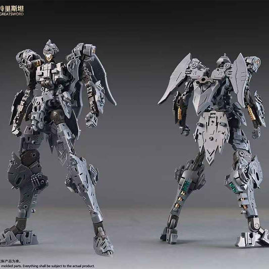 SNAA Knight Tristan Mecha Build Kit – Round Table Sci-Fi Construction Set