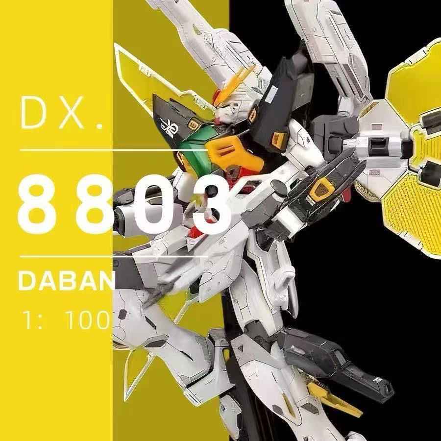 Reissue 8803 DaBan MG1/100 Build Kit DX Double Mod with Water Slides