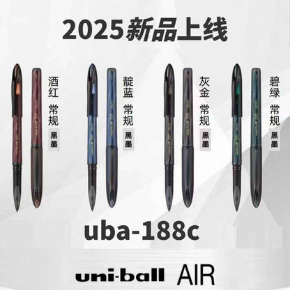Uni-ball AIR Black Gel Pens | 0.5mm Sketching Pens 4-Pack