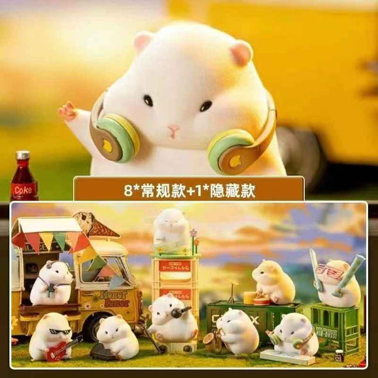 Hamster Clark Blind Box - Plush Figure with 8 Unique Styles | Perfect Gift Idea