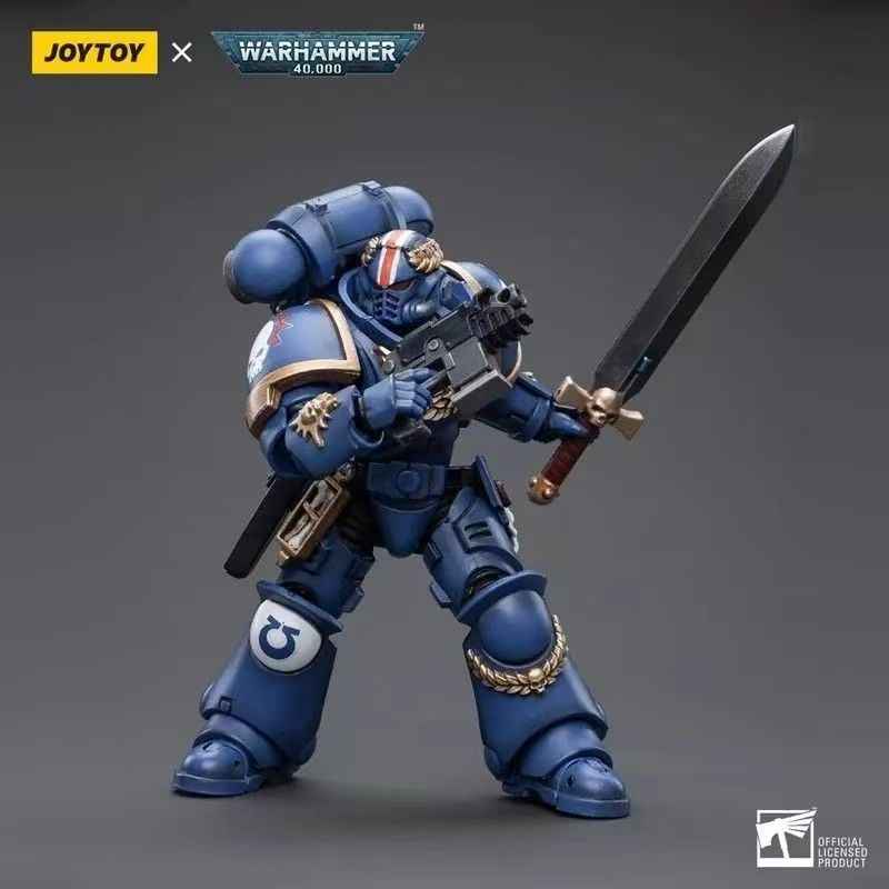JOYTOY Ultramarines Intercessor Action Figure | 12cm Warhammer 40K Collectible