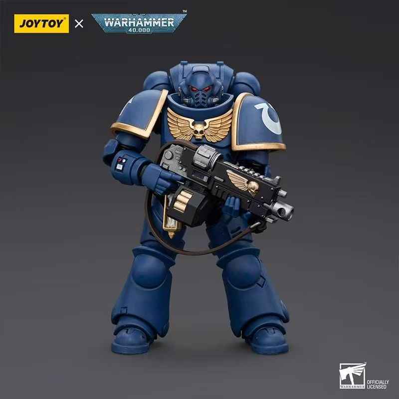 JOYTOY Ultramarines Intercessor Action Figure | 12cm Warhammer 40K Collectible