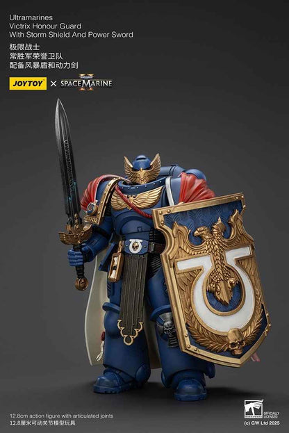 JOYTOY Ultramarines Intercessor Figure | 12cm Warhammer 40K Collectible Action Figure
