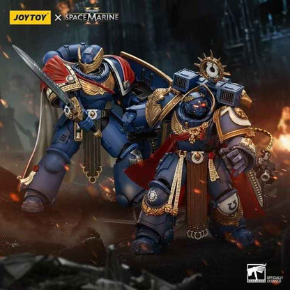 JOYTOY Ultramarines Intercessor Figure | 12cm Warhammer 40K Collectible Action Figure